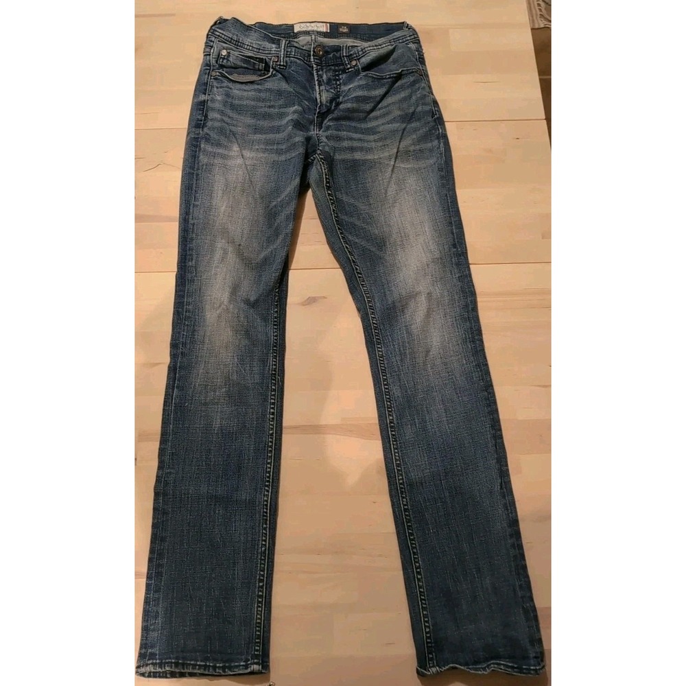 Departwest‎ Trouper Jeans Men 31R Blue Medium Slim Straight Denim